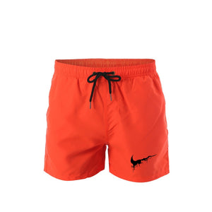 2019 Beach Shorts Men Bottoms Quick Dry Shorts Printing Swimming Surfing Shorts Summer Draw String Elastic Waist Shorts Men