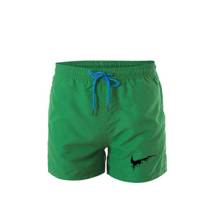 2019 Beach Shorts Men Bottoms Quick Dry Shorts Printing Swimming Surfing Shorts Summer Draw String Elastic Waist Shorts Men