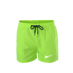 2019 Beach Shorts Men Bottoms Quick Dry Shorts Printing Swimming Surfing Shorts Summer Draw String Elastic Waist Shorts Men