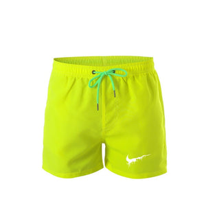 2019 Beach Shorts Men Bottoms Quick Dry Shorts Printing Swimming Surfing Shorts Summer Draw String Elastic Waist Shorts Men
