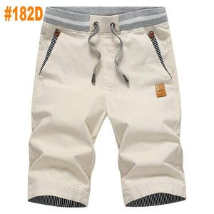 2019 Summer Casual Shorts Men Cotton Slim Fit Beach Men's Shorts Comfortable Bermuda Masculina