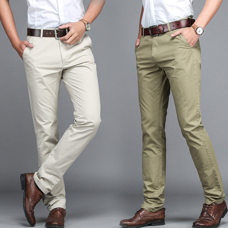 men's pants suit pants business trousers mens dress pants Office Slim men's classic trousers social pants pantalones hombre