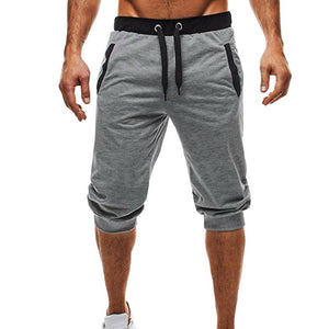 MoneRffi New Men's Shorts High Quality Slim  Bodybuilding Mens Fashion No Logo Short Pants New Fitness Joggers Sweatpants